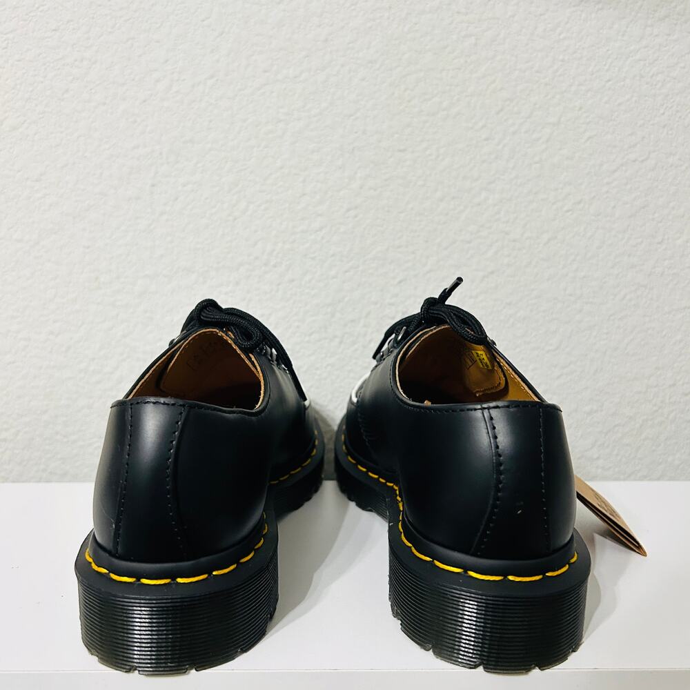 NEW Dr Martens Ramsey Creeper in Black White Rockabilly Size 7 Y2K Skater Punk - Picture 8 of 13